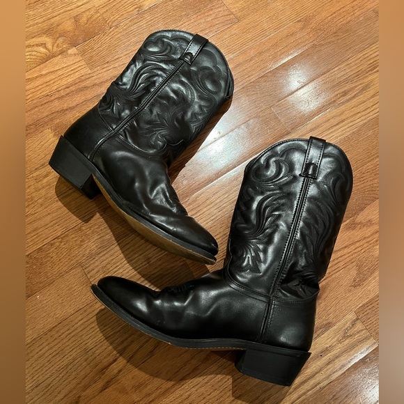 Glide Gear black cowboy boots size 10.5EE men’s Used** - Picture 1 of 7